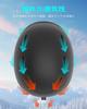 RIOROO Ski and Snowboard Helmet with 12 Omnidirectional EPS with Ear Snow Goggle Ideal for Ski and for and Unisex Vents, Adjustment, High-Density