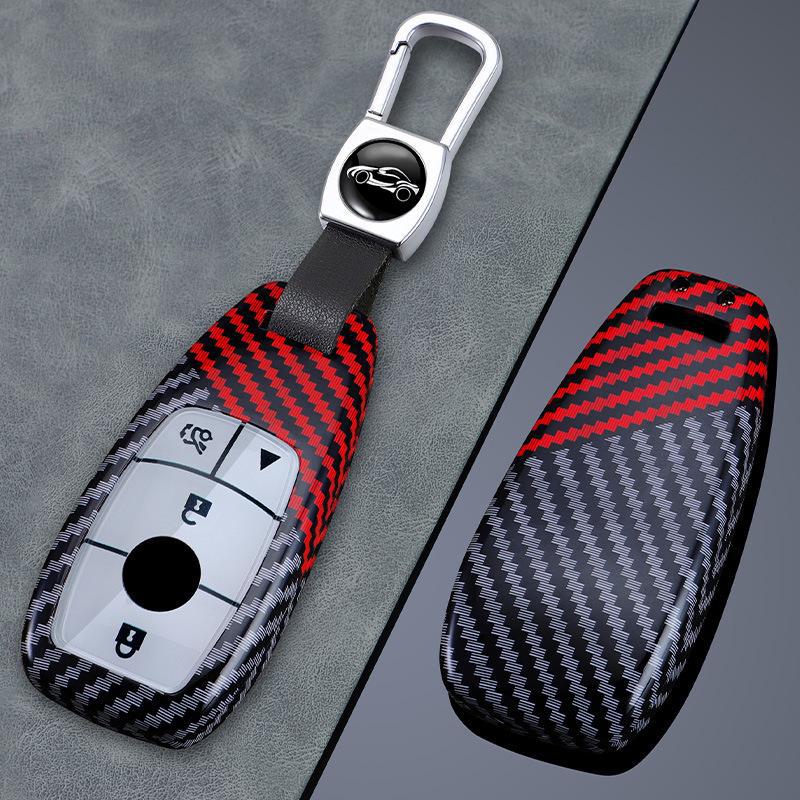 Mercedes-Benz Key Cover for C-Class E300L, A200L, GLC, GLE, GLA, CLA - High-End Female Shell, Elegant and Durable.
