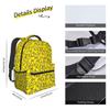 Best Gifts for Boys Girls Yellow Duck 2D Cartoon School Backpack Waterproof Polyester Lining Stylish Fashion Design for Children