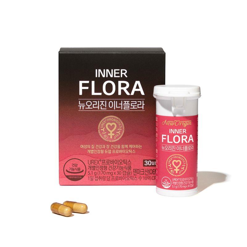 New Origin Inner Flora Gift Set 30cp x 3