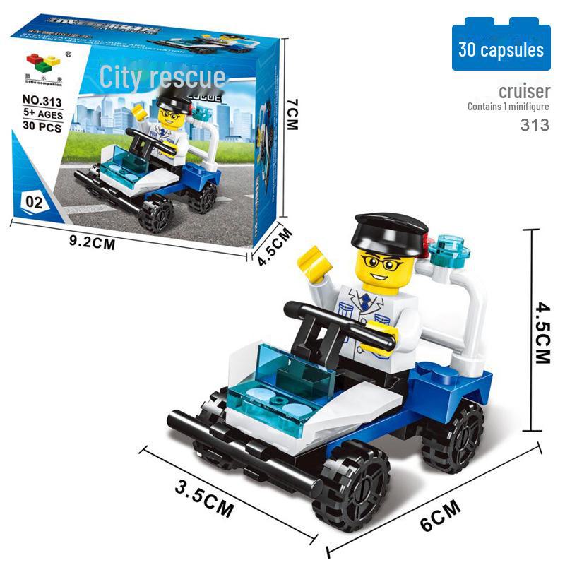 "Jucărie Mașină Mini Blocuri de Construcție Educative pentru Copii - Cadou de Antrenament pentru Grădiniță"