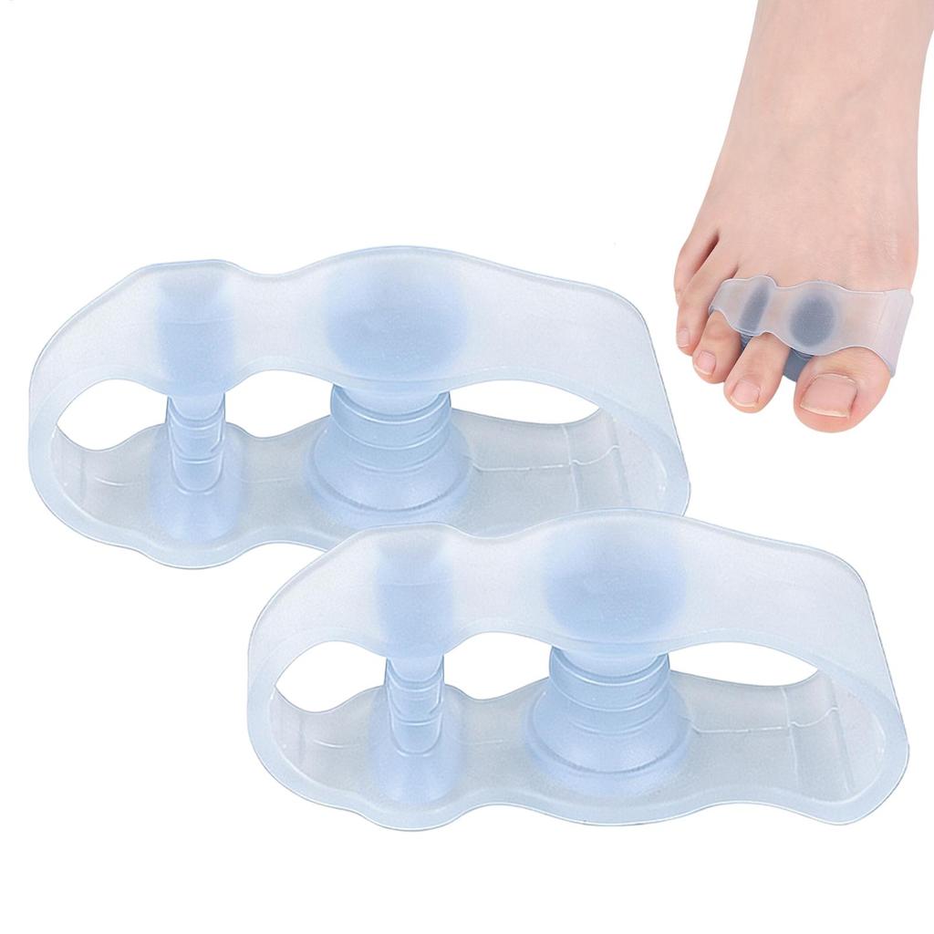 1Pair Silicone Toe Separator Bunion Corrector Toe Spacers To Correct Bunions Toe Straightener Toe Stretcher Gel Toe Separators
