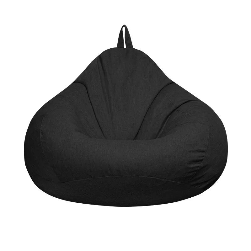 Lazy Sofa Cover Comfortable Large Bean Bag Cover Without Filler for Home Bedroom Adults Kids Soft Tatami Chairs Covers Beanbags