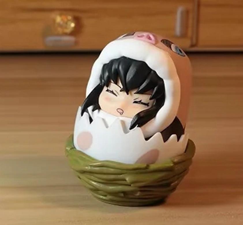 Ghost Exterminator Blade, Cute, My Wife Sunyi, You Bean Inosuke Tanjiro, Eggshell Tumbler, Boxed Figure