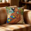 Hinano Tahiti Girl Polynesia Pillow Case Cushion Cover Throw Pillow Case For Car Sofa