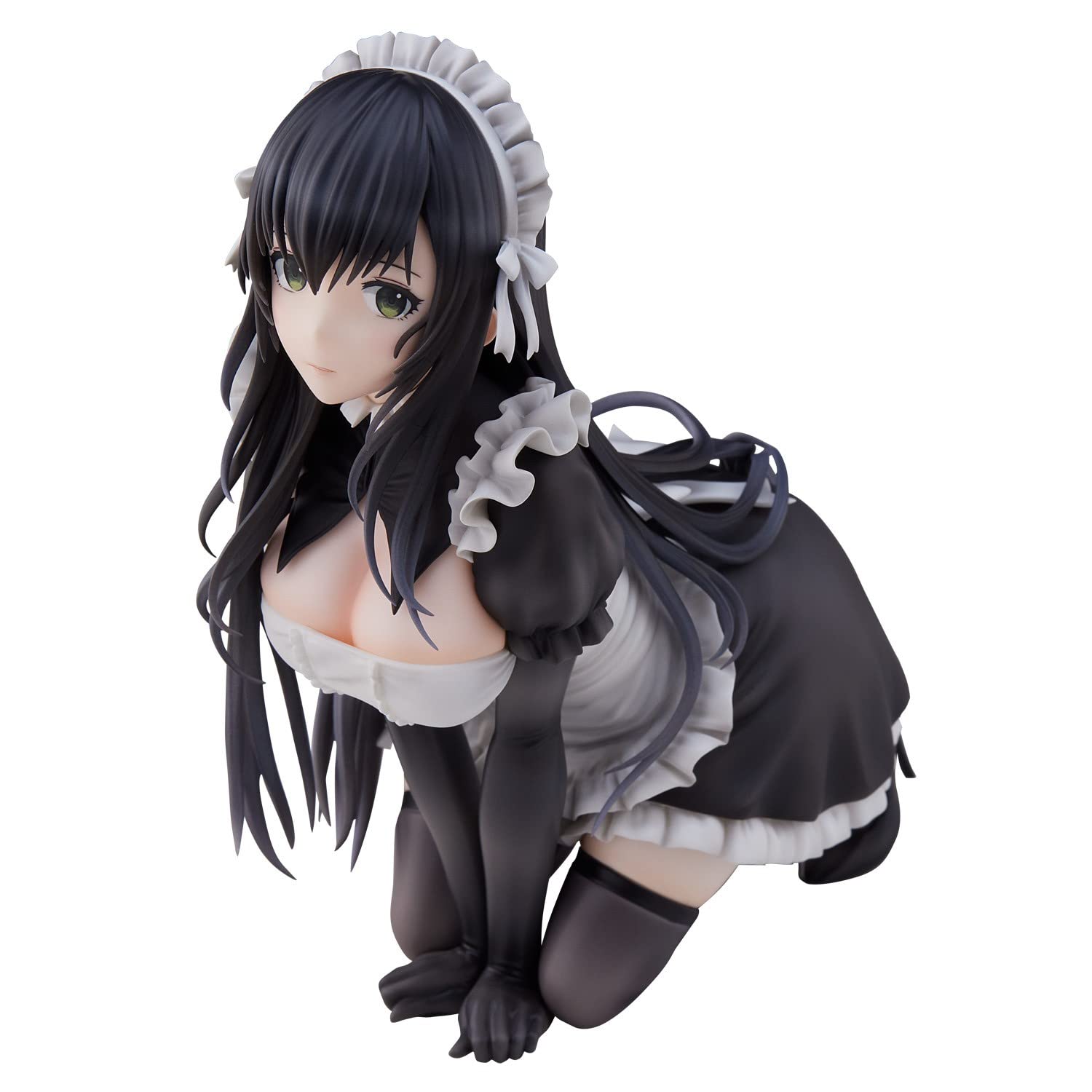 

Hair illustration by Io Haori PVC ABS painted finished figure Black Maid Non-scale & чёрный