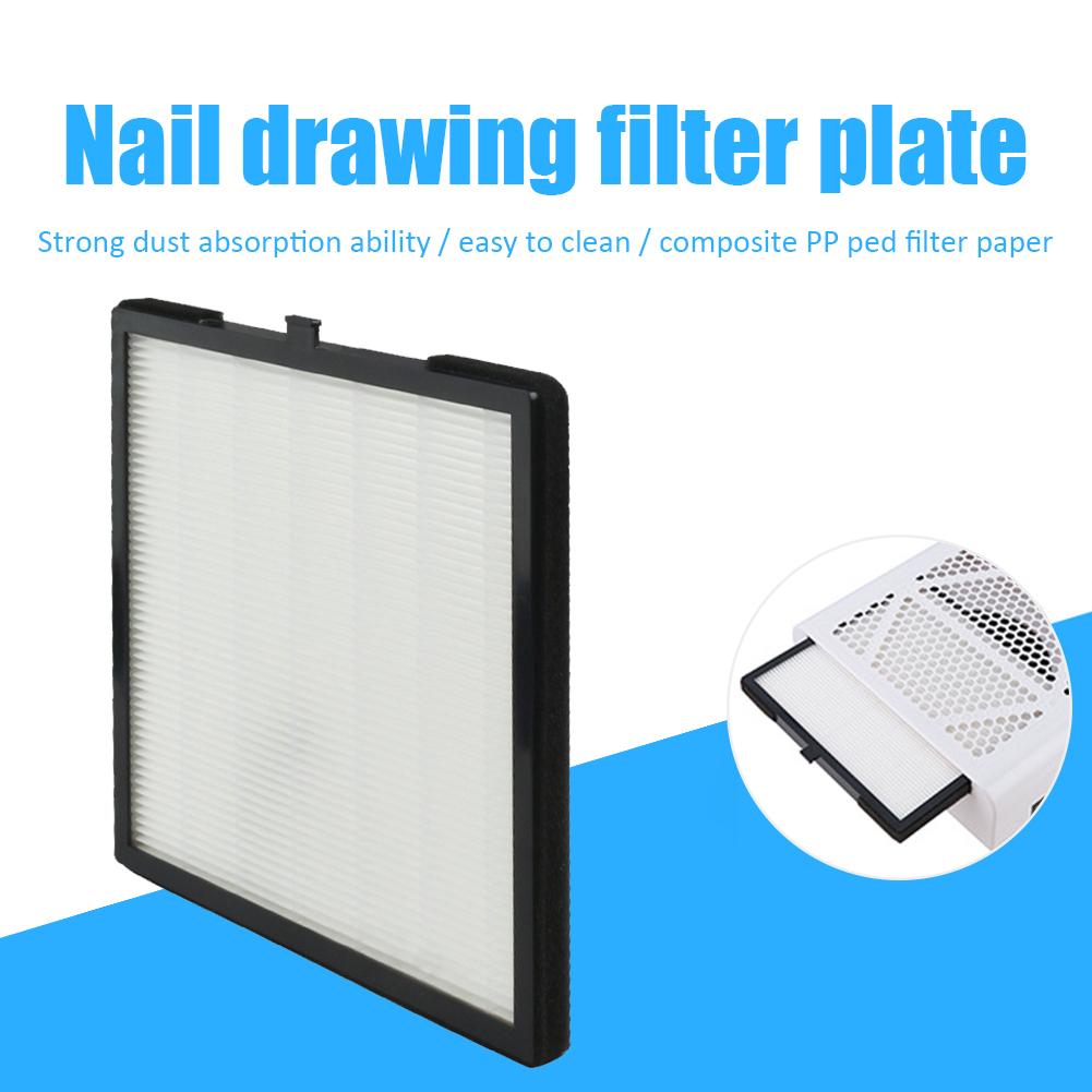 Nail Dust Suction Collector Fan Plate Professional Vacuum Cleaner Screen Manicure Device Filter Women Nail Supplies