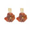 Floral, High-end, Sweet, Fashionable, Holiday-style Women’s Earrings