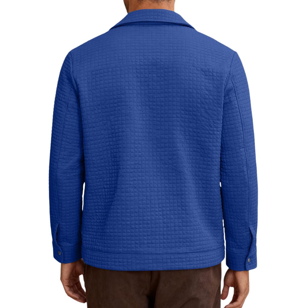 Men's Relaxed-Fit Casual Jacket Long-Sleeve Outerwear