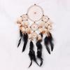 Dream Catcher Feathers Black Brown Beads Dream Catcher Dream Catcher