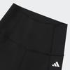 Adidas Optime Power 7/8 High-Waist Yoga Fitness Capri Leggings with Logo Women Bottoms Black IZ0269