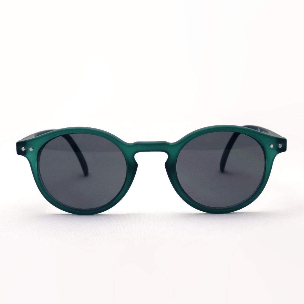 [IZIPIZI] Izipizi Sunglasses #H Model Boston (Green CrystalGray)