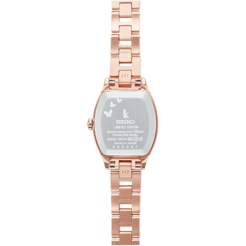 Seiko Watch Lucia Happy Collection Edenworks Collaboration Limited Edition Model SSWA014 Women's Silky Pink