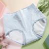 Women's High Waist Tummy Control Cotton Hip Lifting Printed Briefs