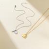 Four Leaf Clover Pepper Necklace for Women Leaves Choker Stainless Steel Pendant Trend Fashion Jewelry Charm Birthday Gifts 2026