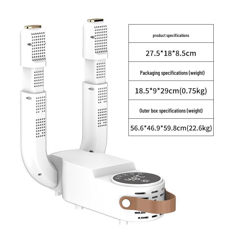 Portable Smart Shoe Dryer & Warmer: Foldable, Easy-to-Store Household Heating Solution.