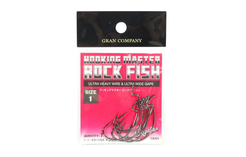 Varivas Háček Master Worm Hook Rock Fish Heavy Duty Velikost 1 (1654)