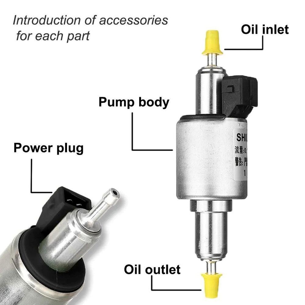 12V 24V Luft Diesel Heizung Öl Kraftstoff Impulspumpe 2KW-5KW Für Webasto Eberspacher D2 D4 D5 221000500300 Impulspumpen Teile