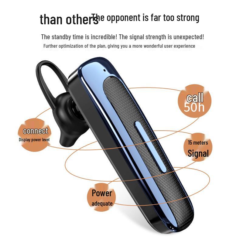 E1 Bluetooth Earphones: Long-lasting Battery, Wireless, Noise-Cancelling Sports In-Ear Design.