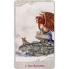 10.4*7.3cm for The Love of Dragons Oracle Deck 44 Pcs Cards