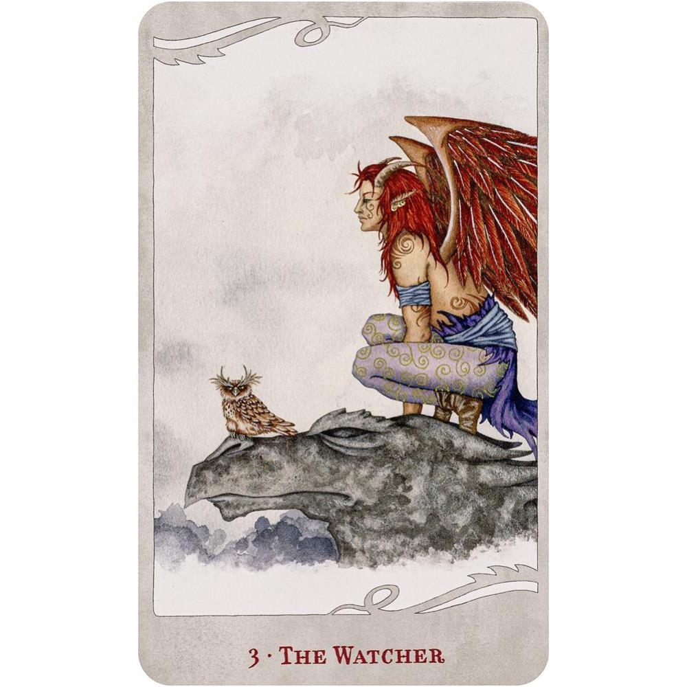 10.4*7.3cm for The Love of Dragons Oracle Deck 44 Pcs Cards