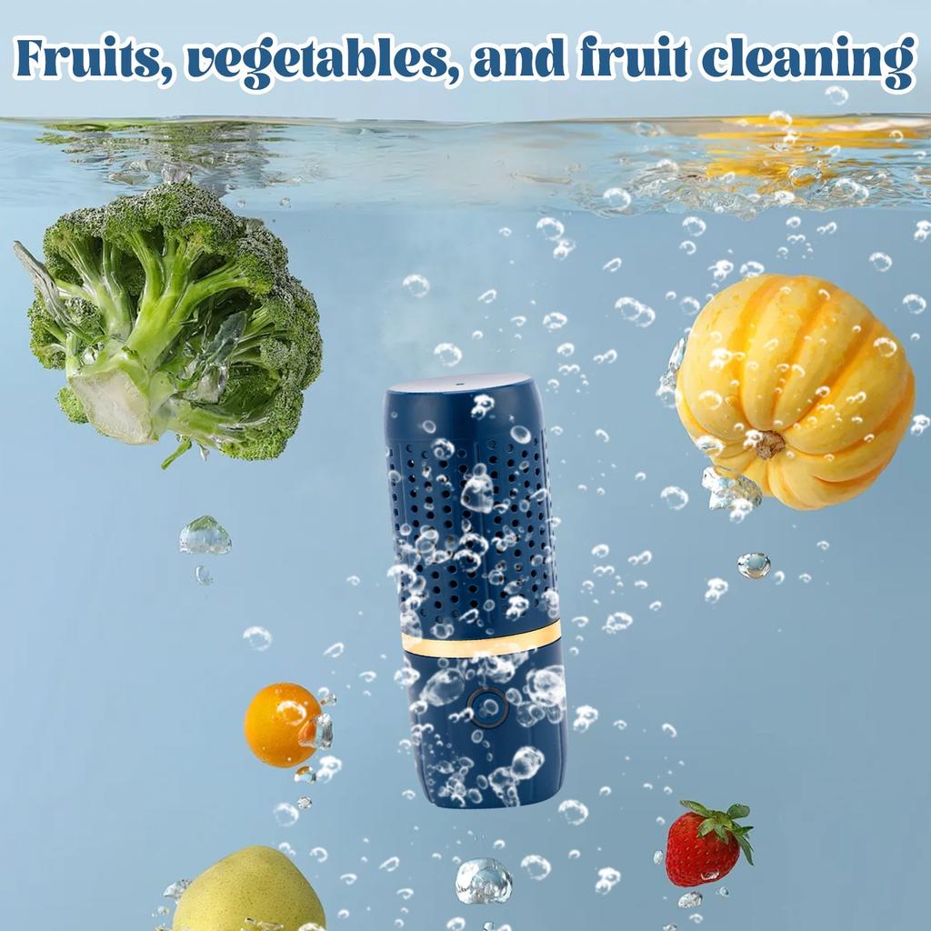 Portable Dishwasher And Wireless Cleaning Machine For And Vegetables, Quickly Oil Stains And Disinfects Tableware
