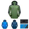 Waterproof Windproof Men Warm Coat With Detachable Hood And Adjustable Cuffs For Winter