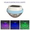 LED Solar Floating Lights Hot Spring Lights Pool Lights Pool Landscape Lights Color-Changing Pool Lights Decorative Lights Ambient Lights