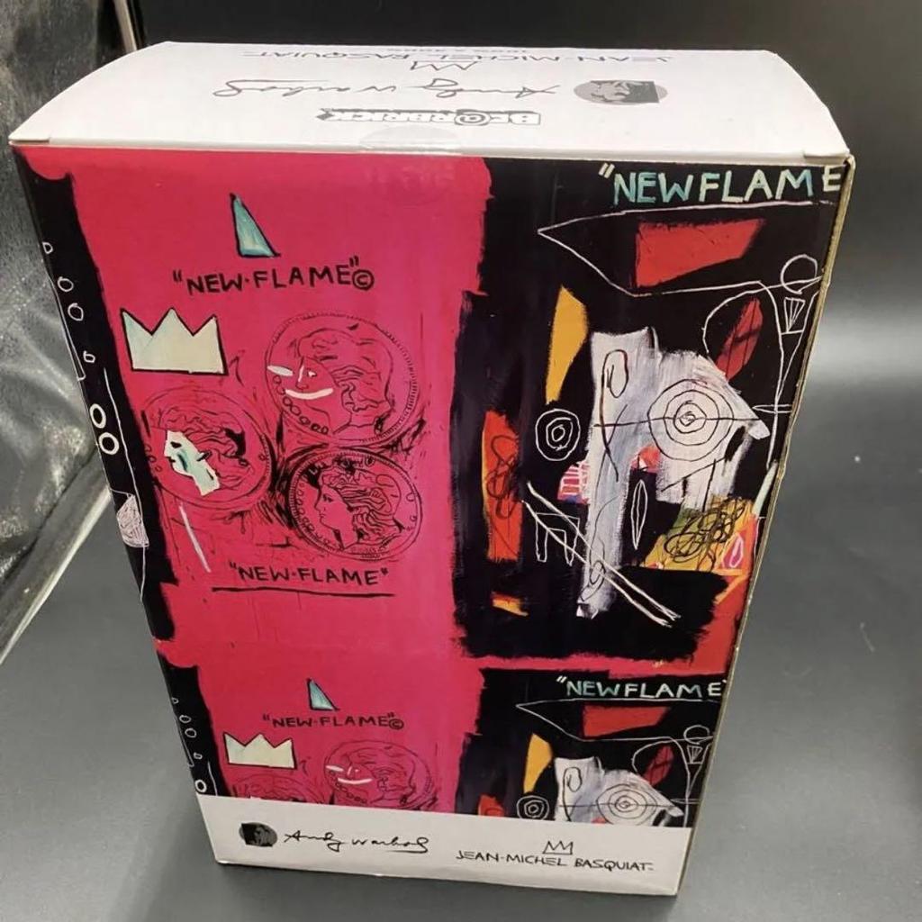 [USED] BE@RBRICK Andy Warhol BASQUIAT 100% 400%