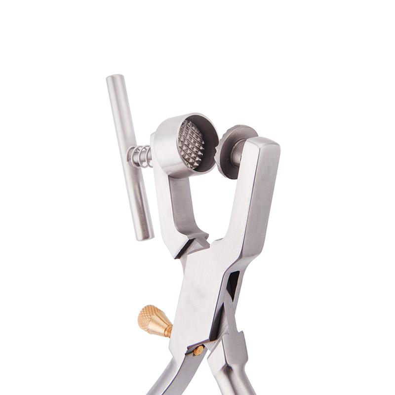 Bone Crusher Forceps Bone Mill Morselizer Oral Orthodontics Tooth Forceps Implant Instrument