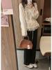 Women's Tassel Soft Knit Cardigan Coat - Slimming Design, Gentle Fashion for Spring and Autumn