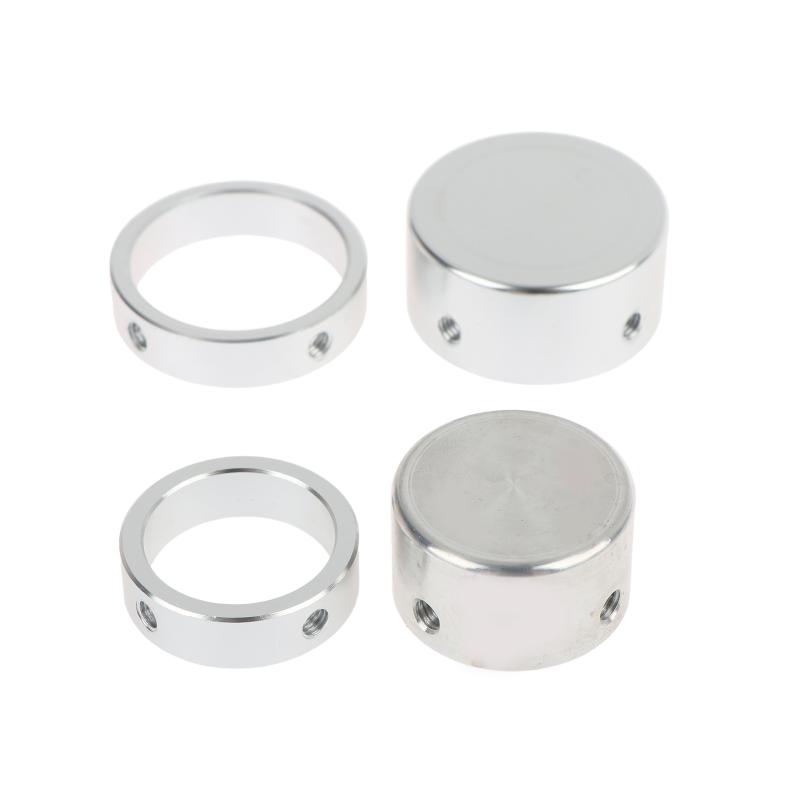 2Pcs Barbell Collars Clamps Secure Grip Barbell Locks Easy Install Handle End Cover for Gym Weightlifting Workout