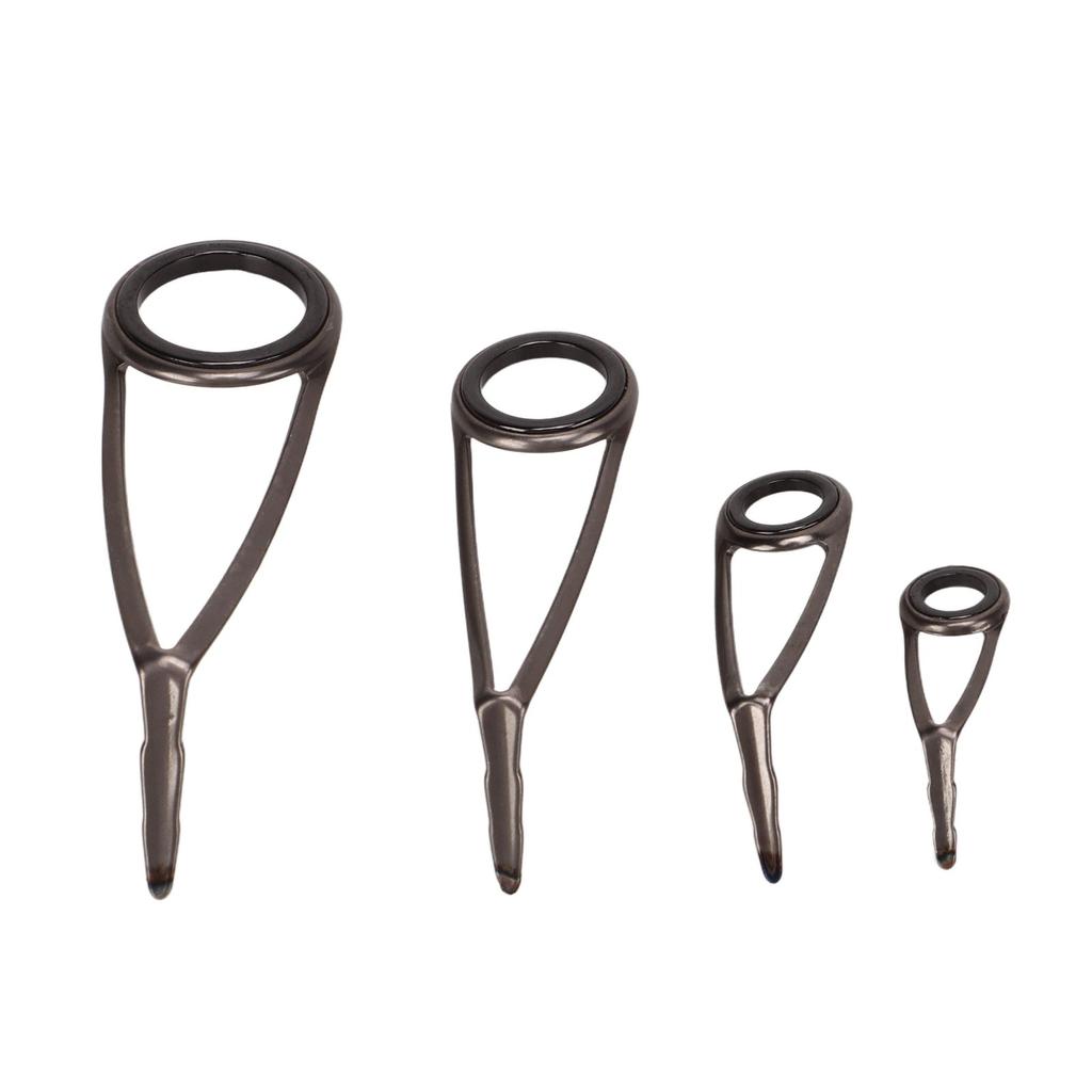 Angelrutenführung Edelstahlrahmen Keramikring Zubehörset Kit zur Reparatur