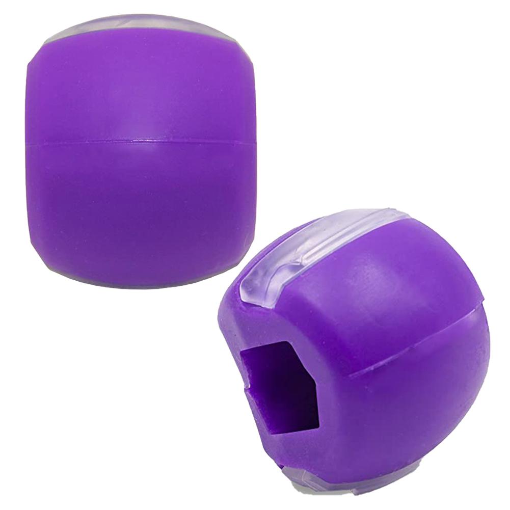 1 Pcs Food-grade Silica Exercise Ball Facial Muscle Training Fitness Ball Neck Face Toning Muscle Trainin