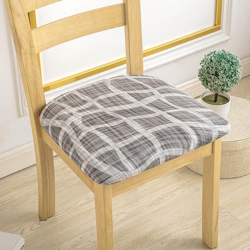 160G Printed Elastic Hotel Household Chair Cover Amazon Anti-Fouling Cushion Cover Chair Cushion Cover