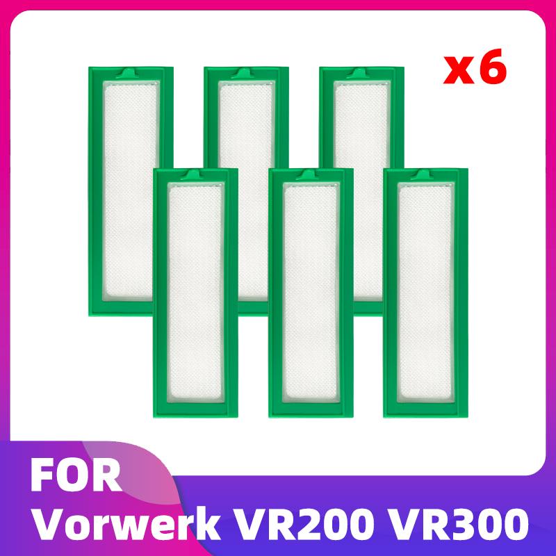 Vorwerk Kobold VR200 VR300 Elektrikli Süpürge Uyumlu Yedek Kit Yedek Ana Rulo Fırça Döner Fırça Hepa Filtre Paketi