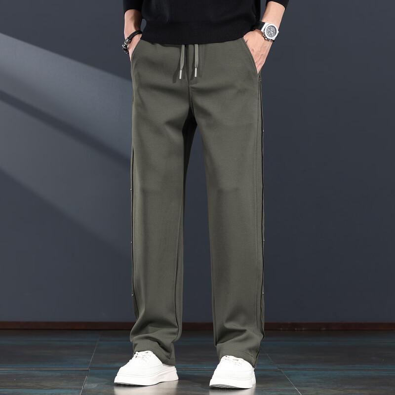 Men's American Retro Loose Straight-leg Sweatpants