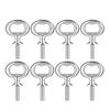 8pcs/set Sturdy And Durable Metal Bottle Opener Set For DIY Crafts Bottle Openers For Wood Turning
