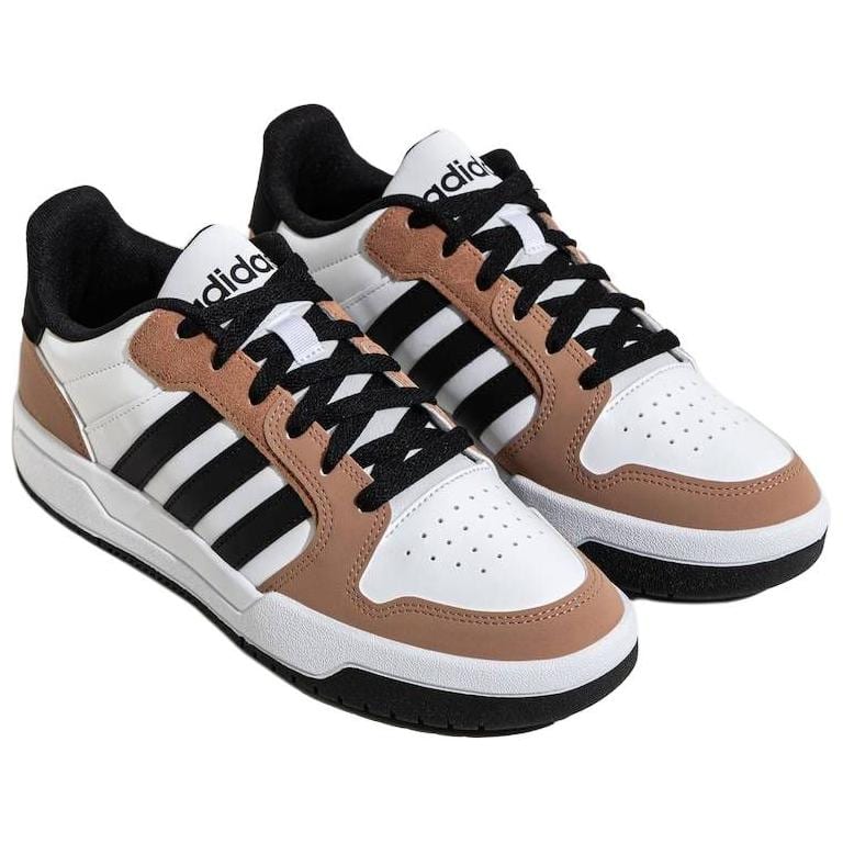 Adidas ENTRAP Soft And Comfortable Low top Skateboard Shoes Unisex White Brown JQ3923