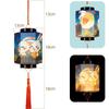 Horse Year New Year Lantern Chinese Style Red Handheld Lantern Tassel Cloth Lantern Hanging Ornament Festival Celebration
