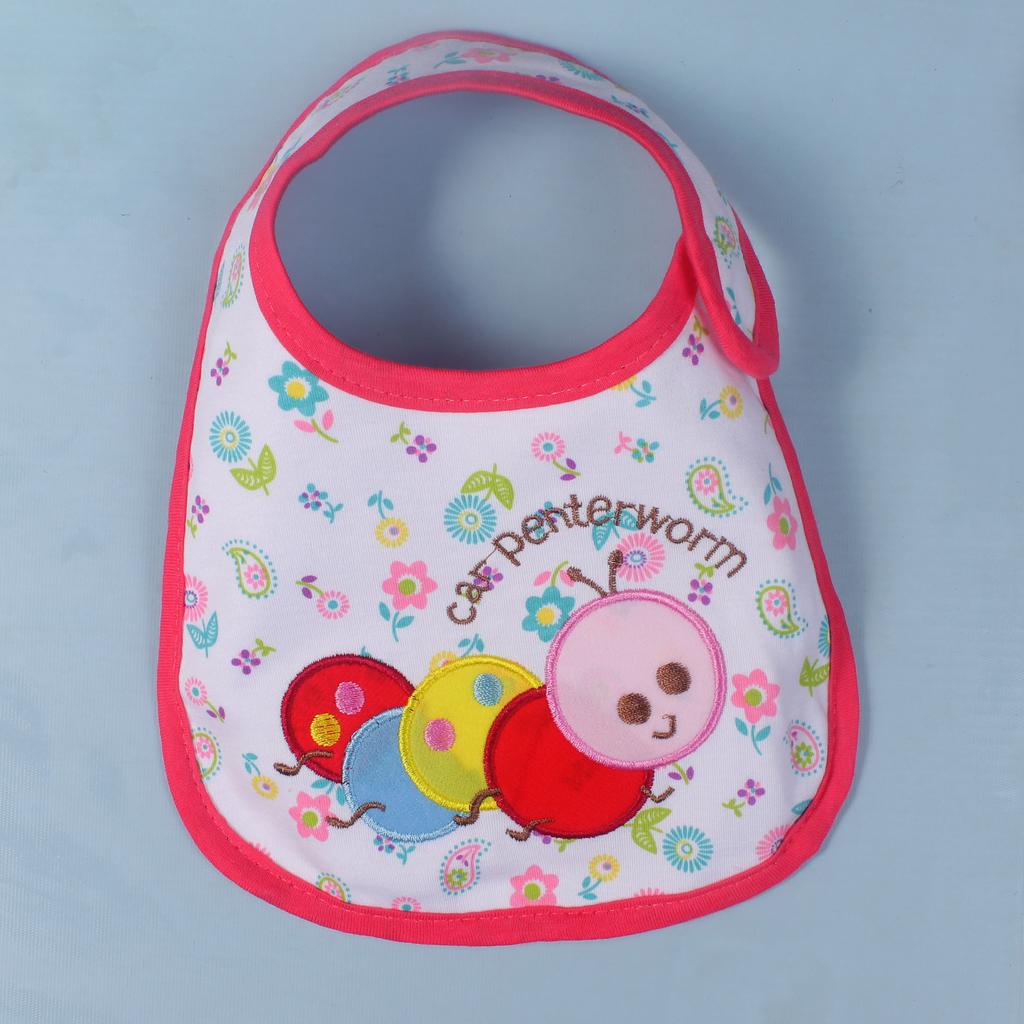 Feeding Baby Cute Embroidered Sleeveless Bibs for Baby Girl Bib Saliva Boy Burp Cloths Things Cartoon