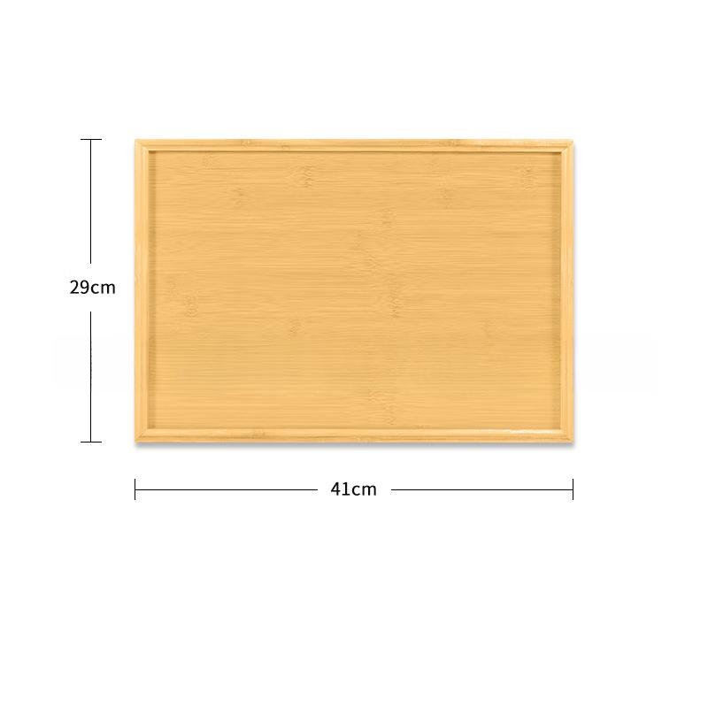 Bamboo Wood Rectangular Serving & Tea Tray