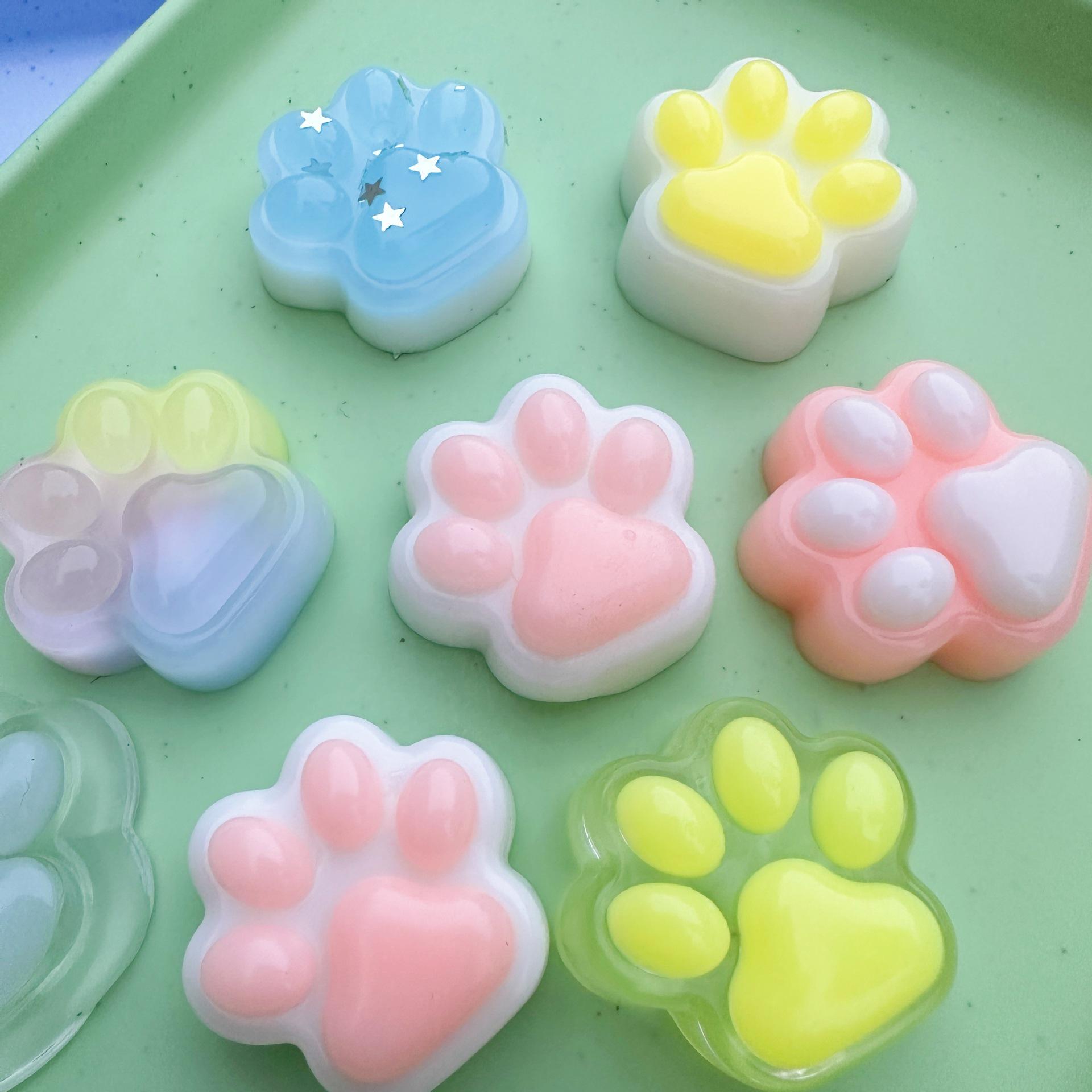 

Мини Сквиши Игрушка Кошачья Лапка - Медленно Восстанавливающийся Силиконовый Подвеска для Снятия Стресса для Детей