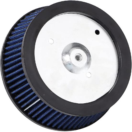 Sucker Air Cleaner Element Replacement For Harley Dyna 1999-2017 Softail 2000-2015 Touring 1999-2007, Blue (Except 2008-2016 Touring/Trike)