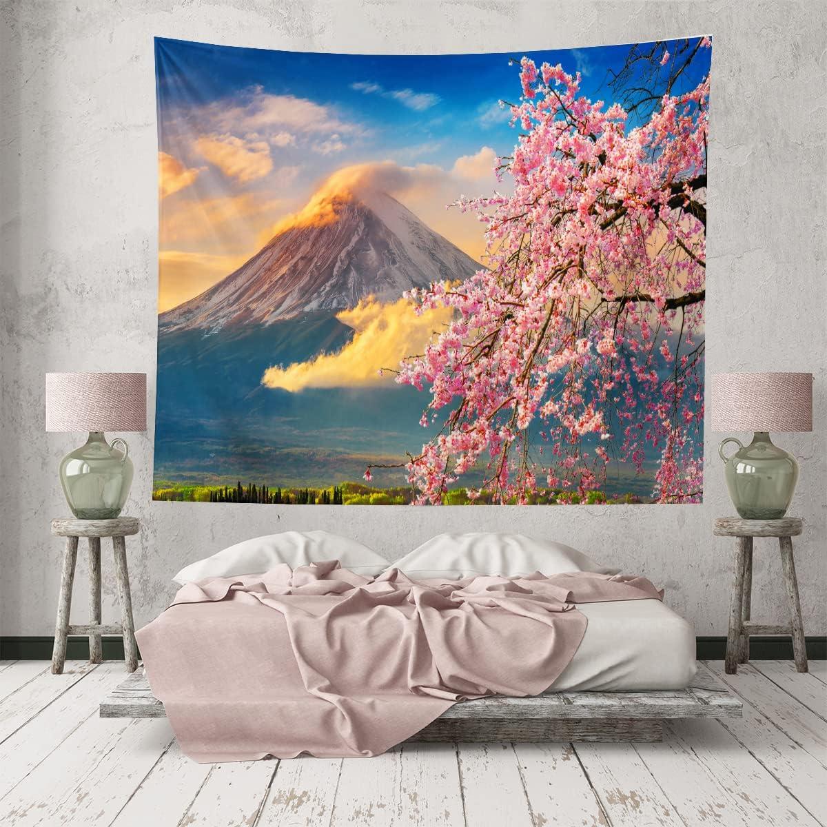Tapestry bulor Japanese pink sakura 75x100