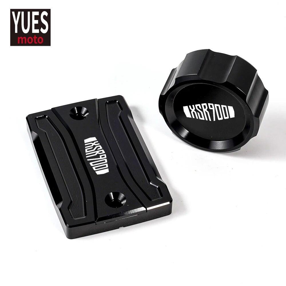 Motorcycle Accessories CNC Front & Rear brake Fluid Cylinder Master Reservoir Cover Cap For Yamaha XSR900 Tracer XSR 900