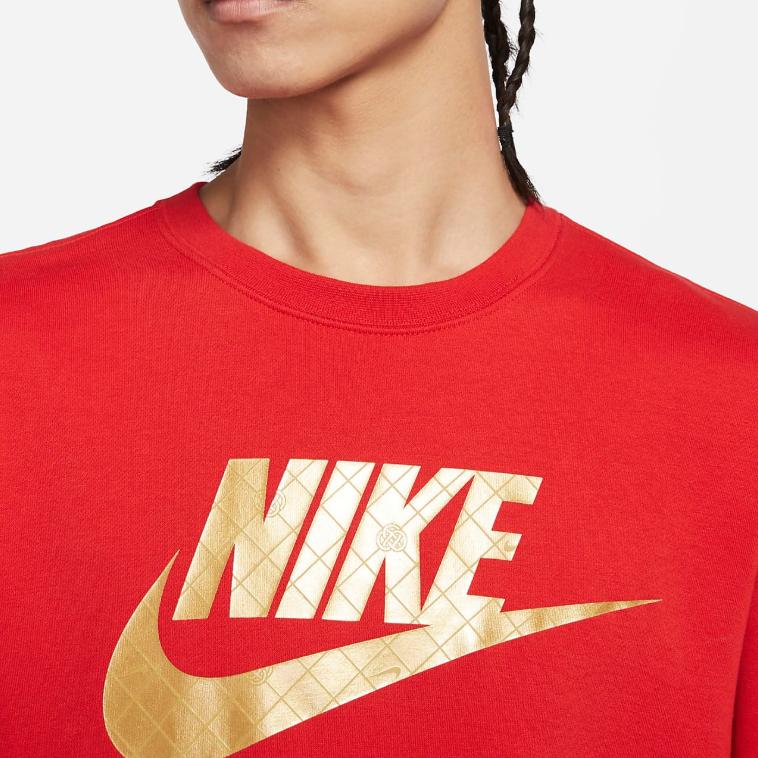 New Nike Sweatshirt Men's University Red DH1390-650