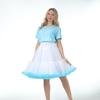 Adult Lolita Super Puffy Hexagonal Mesh Skirt Petticoat for Cosplay Dance