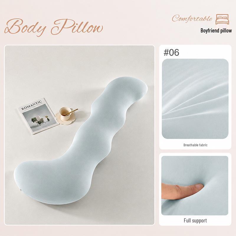 Pregnancy Support Pillow: G, U & L Shapes for Side Sleeping & Back Support