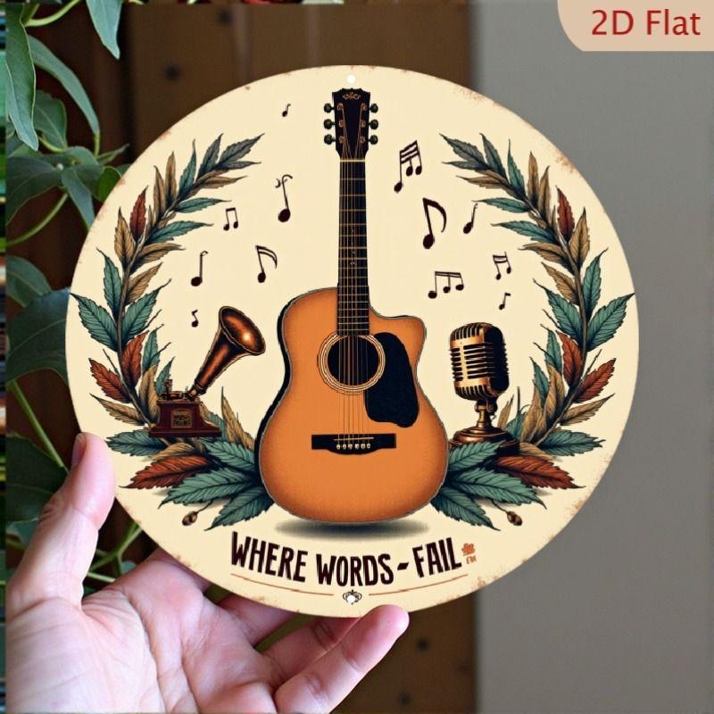 

Retro Vinyl Record Metal Painting Wall Decor for Living Room Bar Cafe